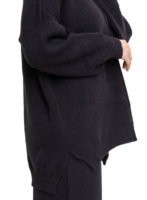 Black Knit Suit - Khotwh